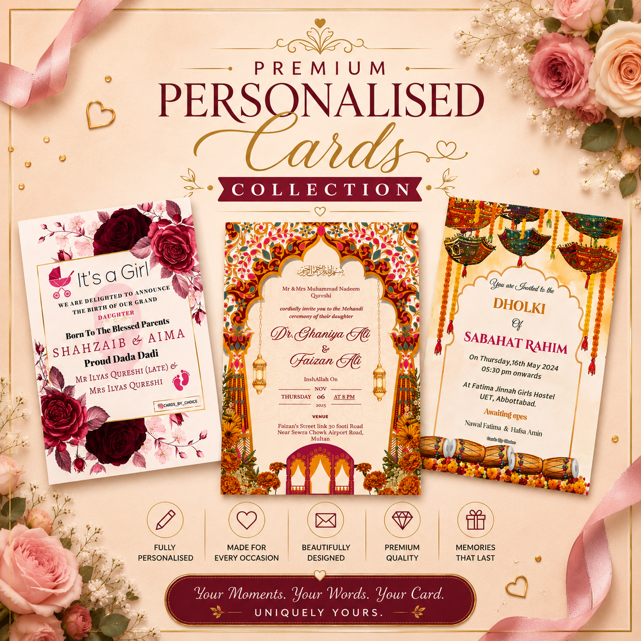 Personalised-Cards Decor By Choice